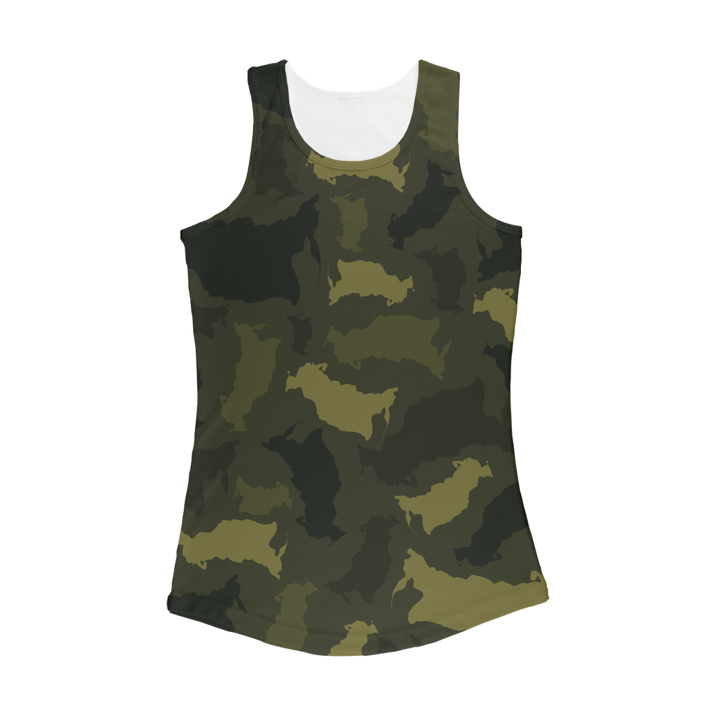 Russia Forest Women Performance Tank Top - LocationCamo.com