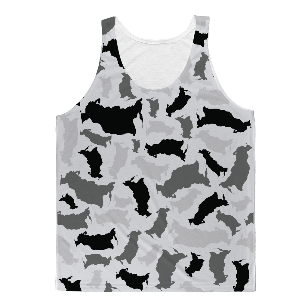 Russia Arctic Classic Sublimation Adult Tank Top - LocationCamo.com