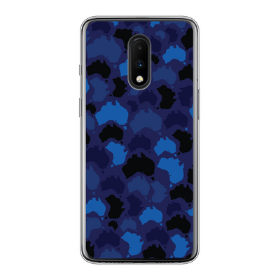 Australia Midnight Back Printed Transparent Soft Phone Case - Custom Camo Clothing - [new_brand] - [camo] - [camoflage] - [apparel] - [location] - [new_brand] - [custom] - [clothing]