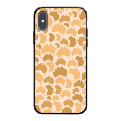 Australia Desert Back Printed Black Soft Phone Case - Custom Camo Clothing - [new_brand] - [camo] - [camoflage] - [apparel] - [location] - [new_brand] - [custom] - [clothing]