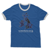 UK Midnight Adult Ringer T-Shirt - Custom Camo Clothing - [new_brand] - [camo] - [camoflage] - [apparel] - [location] - [new_brand] - [custom] - [clothing]