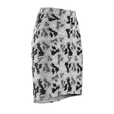 UK Arctic Women's Pencil Skirt - Custom Camo Clothing - [new_brand] - [camo] - [camoflage] - [apparel] - [location] - [new_brand] - [custom] - [clothing]