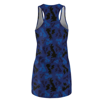 UK Midnight Women's Cut & Sew Racerback Dress - Custom Camo Clothing - [new_brand] - [camo] - [camoflage] - [apparel] - [location] - [new_brand] - [custom] - [clothing]