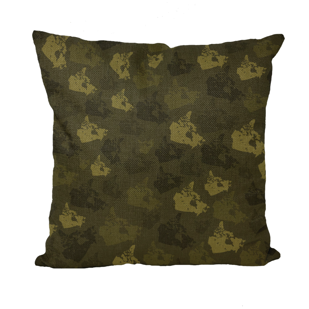 Canada Forest Throw Pillows - Custom Camo Clothing - [new_brand] - [camo] - [camoflage] - [apparel] - [location] - [new_brand] - [custom] - [clothing]