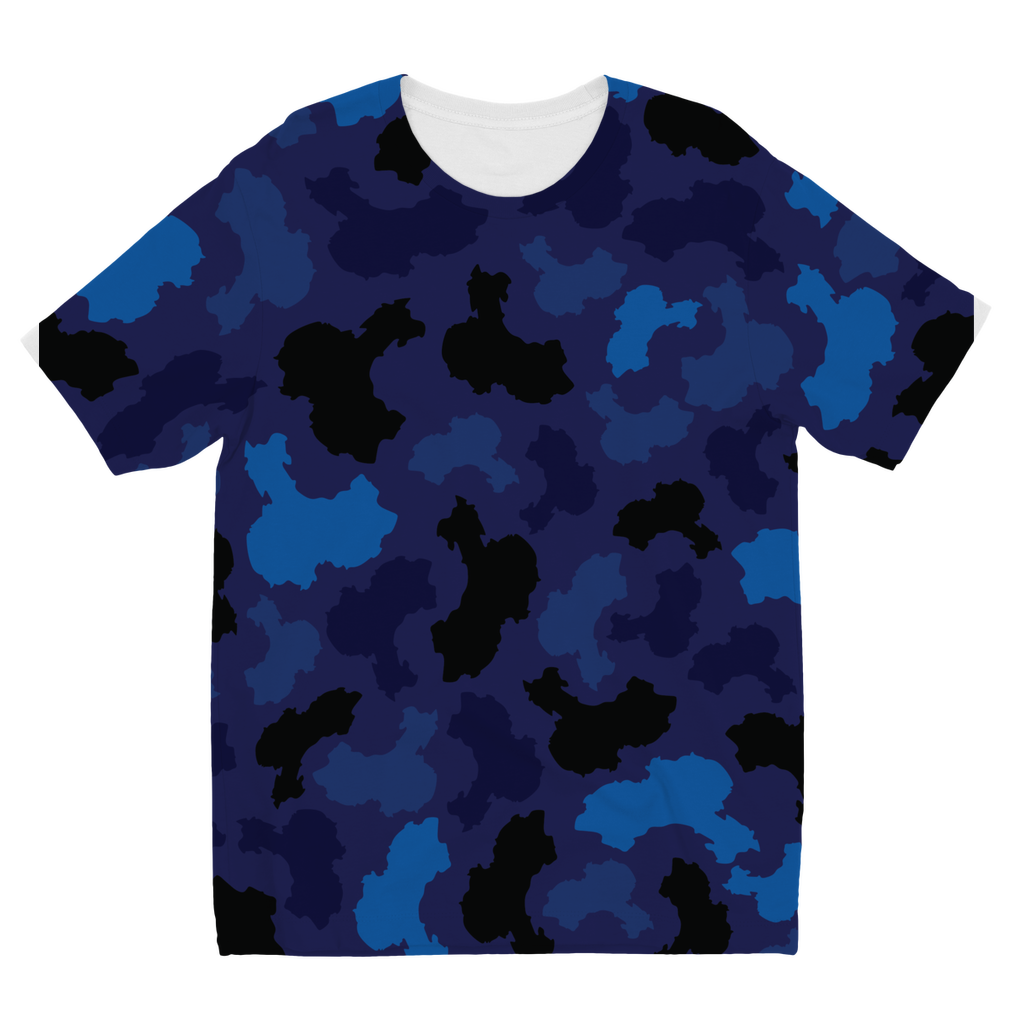 China Midnight Sublimation Kids T-Shirt - LocationCamo.com