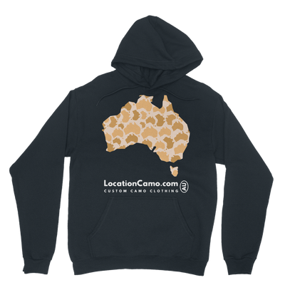 Australia Desert Classic Adult Hoodie - Custom Camo Clothing - [new_brand] - [camo] - [camoflage] - [apparel] - [location] - [new_brand] - [custom] - [clothing]