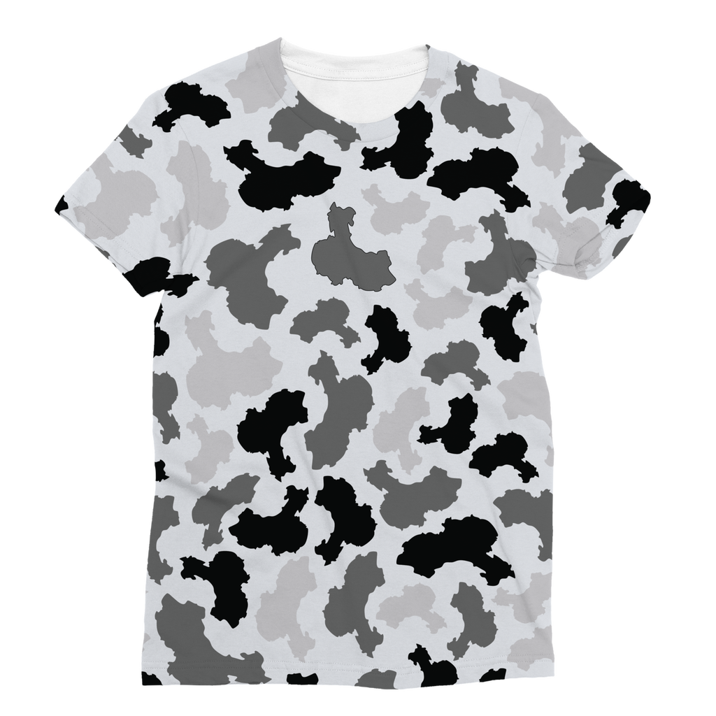 China Arctic Classic Sublimation Women's T-Shirt - LocationCamo.com