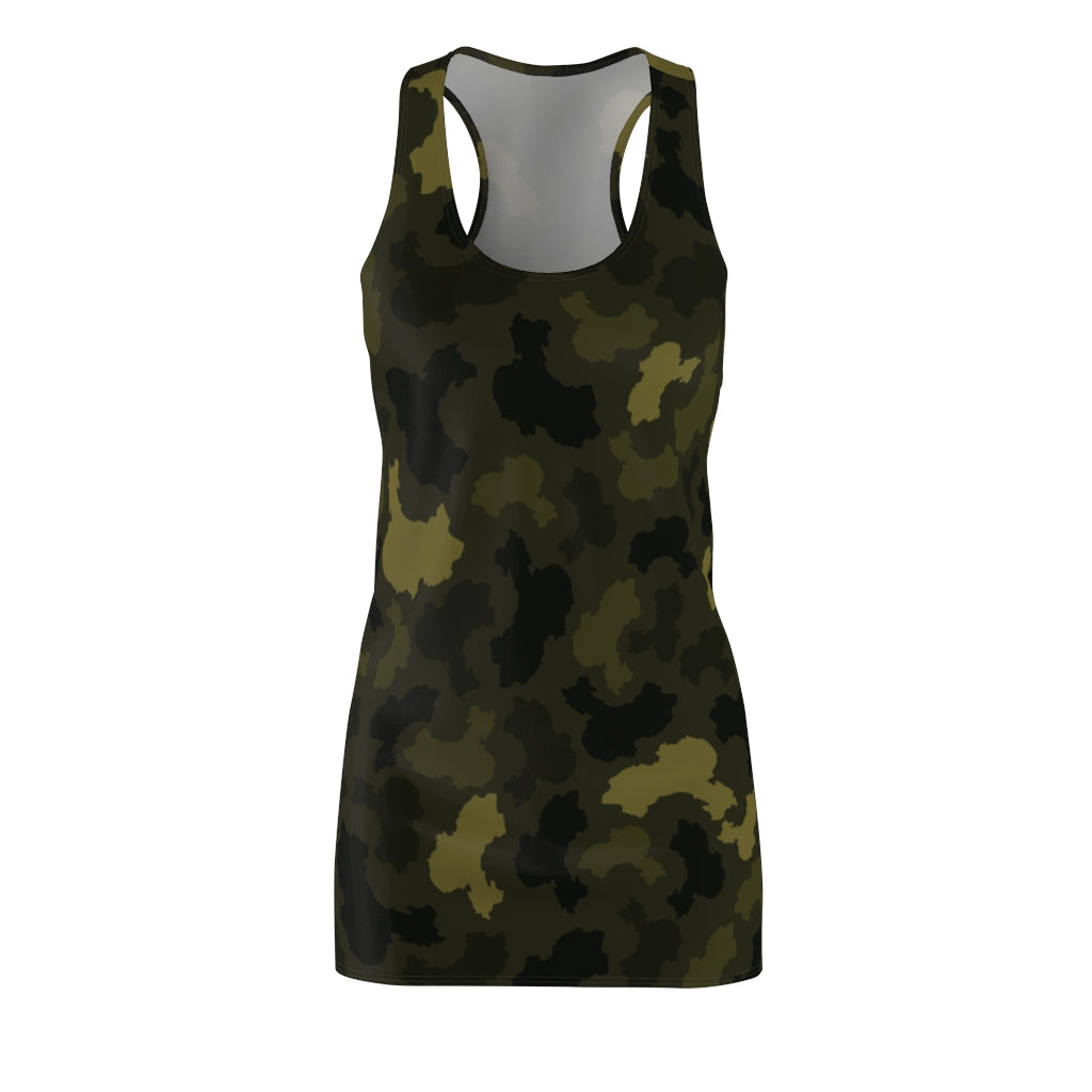 China Forest Women's Cut & Sew Racerback Dress - LocationCamo.com - [new_brand] - [camo] - [camoflage] - [apparel] - [location] - [new_brand] - [custom] - [clothing]