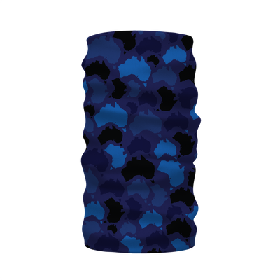 Australia Midnight Sublimation Neck Warmer Morf Scarf - Custom Camo Clothing - [new_brand] - [camo] - [camoflage] - [apparel] - [location] - [new_brand] - [custom] - [clothing]