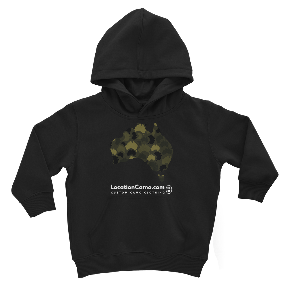 Australia Forest Classic Kids Hoodie - Custom Camo Clothing - [new_brand] - [camo] - [camoflage] - [apparel] - [location] - [new_brand] - [custom] - [clothing]