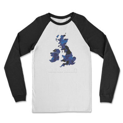 UK Midnight Classic Raglan Long Sleeve Shirt - Custom Camo Clothing - [new_brand] - [camo] - [camoflage] - [apparel] - [location] - [new_brand] - [custom] - [clothing]