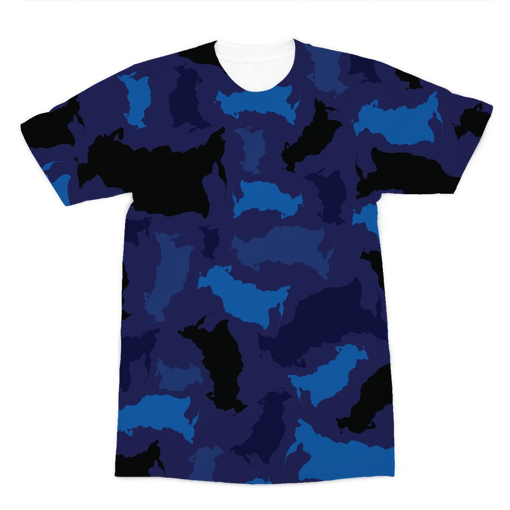 Russia Midnight Premium Sublimation Adult T-Shirt - LocationCamo.com