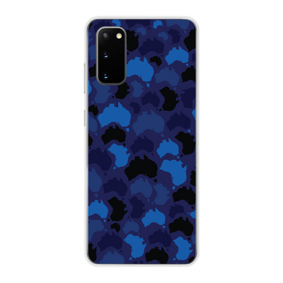 Australia Midnight Back Printed Transparent Soft Phone Case - Custom Camo Clothing - [new_brand] - [camo] - [camoflage] - [apparel] - [location] - [new_brand] - [custom] - [clothing]