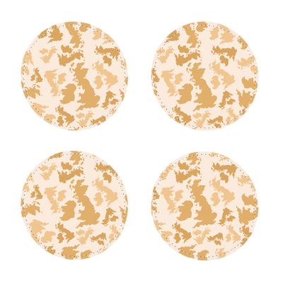 UK Desert Sublimation Coasters Pack of Four - Custom Camo Clothing - [new_brand] - [camo] - [camoflage] - [apparel] - [location] - [new_brand] - [custom] - [clothing]