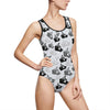 Canada Arctic Women's Classic One-Piece Swimsuit - Custom Camo Clothing - [new_brand] - [camo] - [camoflage] - [apparel] - [location] - [new_brand] - [custom] - [clothing]