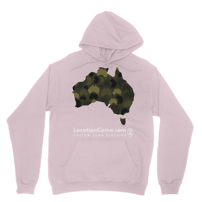 Australia Forest Classic Adult Hoodie - Custom Camo Clothing - [new_brand] - [camo] - [camoflage] - [apparel] - [location] - [new_brand] - [custom] - [clothing]