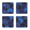 Australia Midnight Sublimation Coasters Pack of Four - Custom Camo Clothing - [new_brand] - [camo] - [camoflage] - [apparel] - [location] - [new_brand] - [custom] - [clothing]