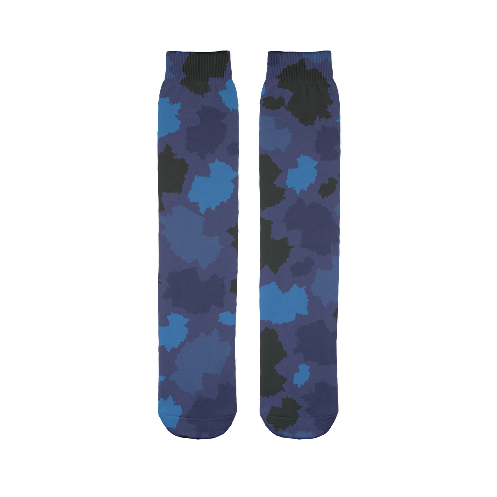 Germany Midnight Sublimation Tube Sock - LocationCamo.com