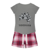 Australia Girls Sleepy Tee | Flannel Short | Custom Camo Clothing