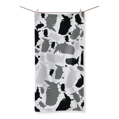 USA Arctic Sublimation All Over Towel - LocationCamo.com