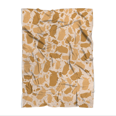 USA Desert Premium Sublimation Adult Blanket - LocationCamo.com