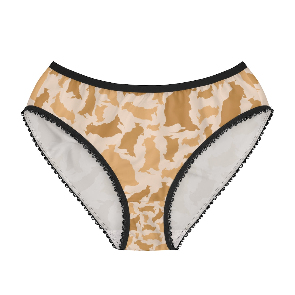 Russia Desert Women's Briefs - LocationCamo.com