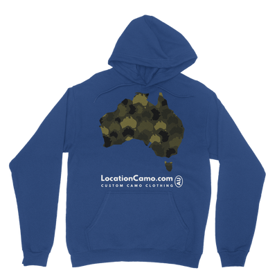 Australia Forest Classic Adult Hoodie - Custom Camo Clothing - [new_brand] - [camo] - [camoflage] - [apparel] - [location] - [new_brand] - [custom] - [clothing]