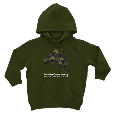 Australia Forest Classic Kids Hoodie - Custom Camo Clothing - [new_brand] - [camo] - [camoflage] - [apparel] - [location] - [new_brand] - [custom] - [clothing]