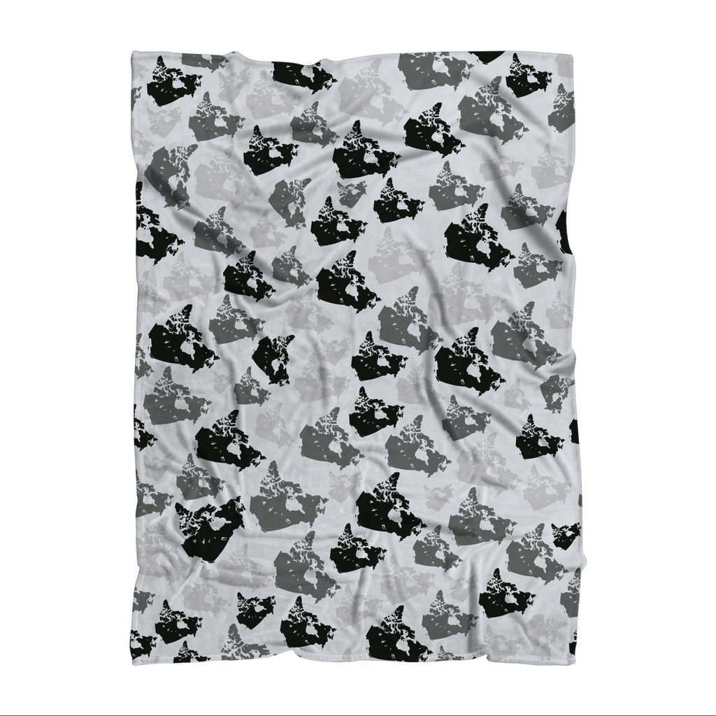 Canada Arctic Sublimation Throw Blanket - Custom Camo Clothing - [new_brand] - [camo] - [camoflage] - [apparel] - [location] - [new_brand] - [custom] - [clothing]