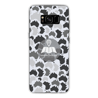 Australia Arctic Back Printed Transparent Soft Phone Case - Custom Camo Clothing - [new_brand] - [camo] - [camoflage] - [apparel] - [location] - [new_brand] - [custom] - [clothing]