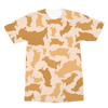 Russia Desert Premium Sublimation Adult T-Shirt - LocationCamo.com