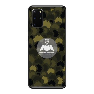 Australia Forest Back Printed Black Soft Phone Case - Custom Camo Clothing - [new_brand] - [camo] - [camoflage] - [apparel] - [location] - [new_brand] - [custom] - [clothing]