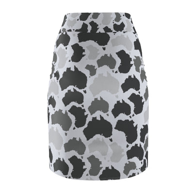 Australia Arctic Women's Pencil Skirt - Custom Camo Clothing - [new_brand] - [camo] - [camoflage] - [apparel] - [location] - [new_brand] - [custom] - [clothing]