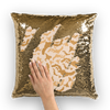 Japan Desert Sequin Cushion Cover - LocationCamo.com