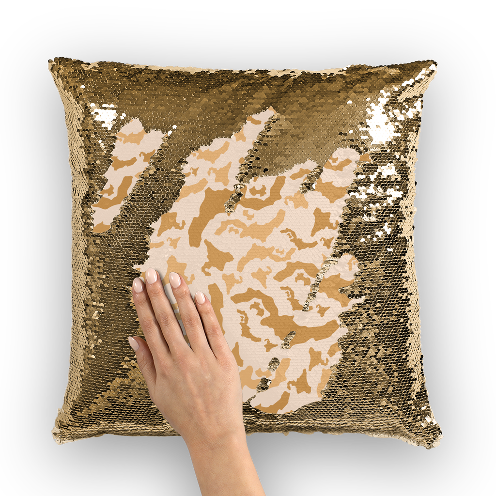 Japan Desert Sequin Cushion Cover - LocationCamo.com