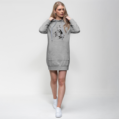 UK Arctic Premium Adult Hoodie Dress - Custom Camo Clothing - [new_brand] - [camo] - [camoflage] - [apparel] - [location] - [new_brand] - [custom] - [clothing]