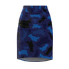 Russia Midnight Women's Pencil Skirt - LocationCamo.com