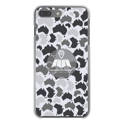 Arctic Printed Transparent Phone Case | Custom Camo Clothing