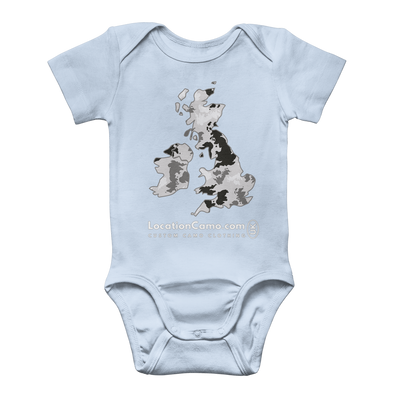 UK Arctic Classic Baby Onesie Bodysuit - Custom Camo Clothing - [new_brand] - [camo] - [camoflage] - [apparel] - [location] - [new_brand] - [custom] - [clothing]