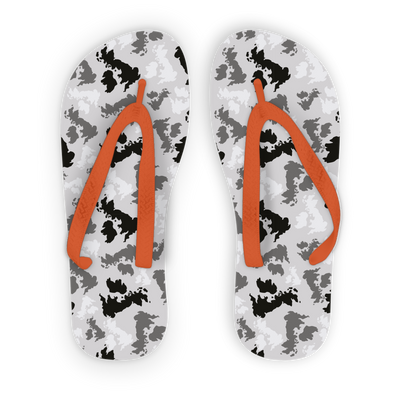 UK Arctic Adult Flip Flops - Custom Camo Clothing - [new_brand] - [camo] - [camoflage] - [apparel] - [location] - [new_brand] - [custom] - [clothing]