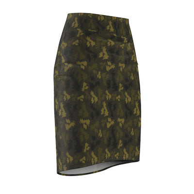 UK Forest Women's Pencil Skirt - Custom Camo Clothing - [new_brand] - [camo] - [camoflage] - [apparel] - [location] - [new_brand] - [custom] - [clothing]