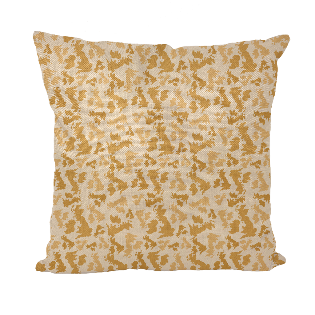 UK Desert Throw Pillow with Insert - Custom Camo Clothing - [new_brand] - [camo] - [camoflage] - [apparel] - [location] - [new_brand] - [custom] - [clothing]