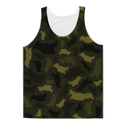 Russia Forest Classic Sublimation Adult Tank Top - LocationCamo.com