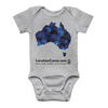 Australia Midnight Classic Baby Onesie Bodysuit - Custom Camo Clothing - [new_brand] - [camo] - [camoflage] - [apparel] - [location] - [new_brand] - [custom] - [clothing]