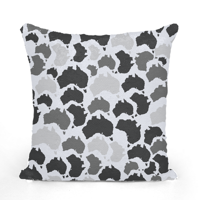 Australia Sequin Cushion Cover | Cushion Cover | Custom Camo Clothing