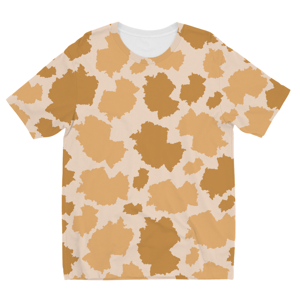 Germany Desert Sublimation Kids T-Shirt - LocationCamo.com