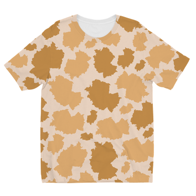 Germany Desert Sublimation Kids T-Shirt - LocationCamo.com