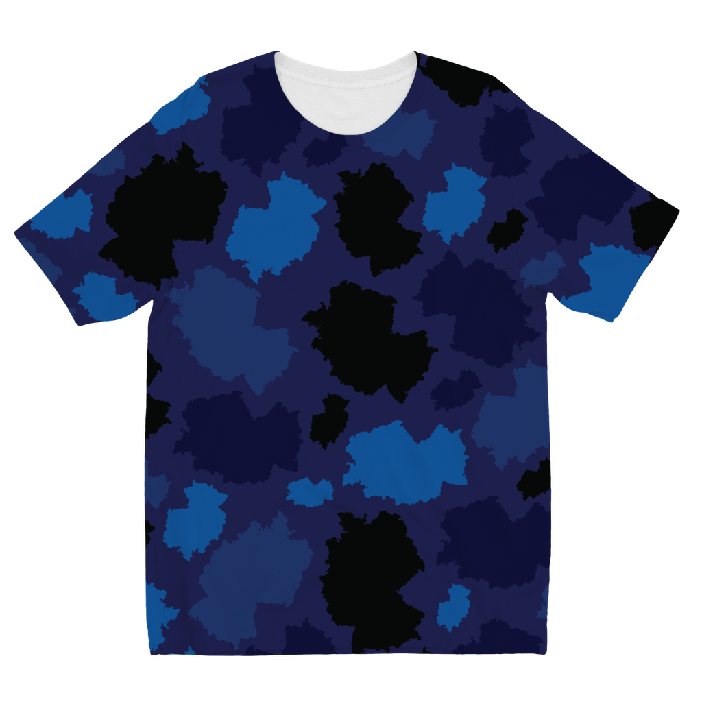 Germany Midnight Sublimation Kids T-Shirt - LocationCamo.com