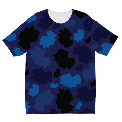 Germany Midnight Sublimation Kids T-Shirt - LocationCamo.com