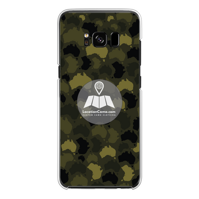 Australia Forest Back Printed Transparent Hard Phone Case - Custom Camo Clothing - [new_brand] - [camo] - [camoflage] - [apparel] - [location] - [new_brand] - [custom] - [clothing]